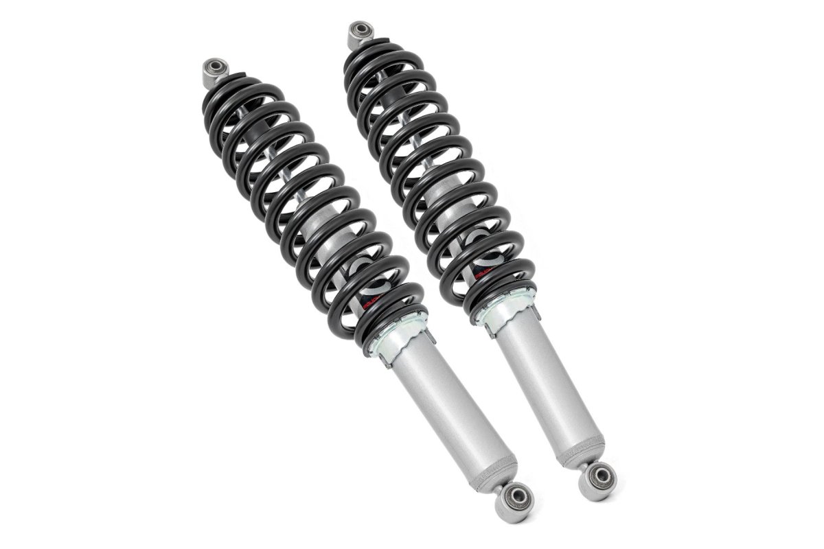 Polaris Ranger Crew XP 1000 Premium Coilover Suspension Kit - Rear - Rough Country - N3 - '20-'23